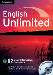 Підручник з англійської мови English Unlimited Upper-Intermediate Coursebook with e-Portfolio Підручник з англійської мови English Unlimited Upper-Intermediate Coursebook with e-Portfolio
